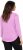 Ulla Popken Layered Look Memories Embroidered Long Sleeve Tee Amethyst - Bedruckte T-shirts für herren - 