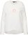 Ulla Popken Star Long Sleeve Graphic Tee Off-White - Bedruckte T-shirts für herren - 