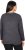 Ulla Popken Cold Dyed Sequined Heart Long Sleeve Tee Asphalt - Bedruckte T-shirts für herren - Bedruckte Damen-T-Shirts