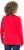 Ulla Popken Metallic Graphic Holiday Tee Salsa Red - Bedruckte T-shirts für herren - 