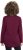 Ulla Popken Your Story Sequined Long Sleeve Tunic Tee Dark Ruby - Bedruckte T-shirts für herren - 