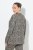 Ulla Popken Leopard Print Long Sleeve Ski Tee Black - Bedruckte T-shirts für herren - 