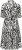 Kaffe Curve Alia Shirt Dress Black Chalk Animal - Midikleider - 