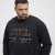 North Latitude Sweatshirt Black TALL - HERRENBEKLEIDUNG MT-6XLT - Langgrößen für Herren