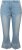 Ulla Popken Cropped Flared Eyelet Jeans Light Blue - Jeans & Hosen in Großen Größen – Plus Size Damenmode - 