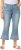 Ulla Popken Cropped Flared Eyelet Jeans Light Blue - Jeans & Hosen in Großen Größen – Plus Size Damenmode - Jeans & Hosen, EU 42–70
