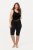 Ulla Popken Stretch Knit Bike Shorts Black - Ulla Popken - Ulla Popken Große Größen