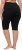 Ulla Popken Stretch Knit Bike Shorts Black - Jeans & Hosen in Großen Größen – Plus Size Damenmode - Jeans & Hosen, EU 42–70