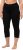 Ulla Popken Basic Stretch Knit Capris Black - Jeans & Hosen in Großen Größen – Plus Size Damenmode - Jeans & Hosen, EU 42–70