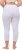 Ulla Popken Basic Stretch Knit Capris White - Jeans & Hosen in Großen Größen – Plus Size Damenmode - Jeans & Hosen, EU 42–70