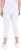 Ulla Popken Stretch Basic Bengaline Capri Pants Snow White - Jeans & Hosen in Großen Größen – Plus Size Damenmode - 