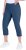 Ulla Popken Stretch Basic Bengaline Capri Pants Denim Blue - Jeans & Hosen in Großen Größen – Plus Size Damenmode - 
