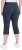 Ulla Popken Bengaline Elastic Waist Stretch Capri Pants Navy Blue - Jeans & Hosen in Großen Größen – Plus Size Damenmode - 
