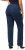 Ulla Popken Straight Leg Elastic Waist Mandy Fit Stretch Jeans Denim Blue - Jeans & Hosen in Großen Größen – Plus Size Damenmode - 