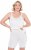 Ulla Popken Lace Hem Stretch Viscose Knit Bicycle Length Lounge Shorts White - Jeans & Hosen in Großen Größen – Plus Size Damenmode - Jeans & Hosen, EU 42–70