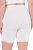 Ulla Popken Lace Hem Stretch Viscose Knit Bicycle Length Lounge Shorts White - Jeans & Hosen in Großen Größen – Plus Size Damenmode - Jeans & Hosen, EU 42–70