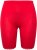 Ulla Popken Lace Hem Stretch Viscose Knit Bicycle Length Lounge Shorts Red - Jeans & Hosen in Großen Größen – Plus Size Damenmode - 