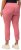 Ulla Popken Check Bengaline Slim Leg Sienna Fit Stretch Crop Pants Light Pink - Jeans & Hosen in Großen Größen – Plus Size Damenmode - 