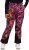 Ulla Popken Hyprar Rose Print Fully Lined Ski Pants Orange - Jeans & Hosen in Großen Größen – Plus Size Damenmode - 