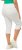 Ulla Popken Basic Capri Sarah Fit Jeans Snow White - Jeans & Hosen in Großen Größen – Plus Size Damenmode - 