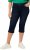 Ulla Popken Basic Capri Sarah Fit Jeans Denim Blue - Jeans & Hosen in Großen Größen – Plus Size Damenmode - 