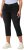 Ulla Popken Cropped Stretch Blend Mony Jeans Black - Jeans & Hosen in Großen Größen – Plus Size Damenmode - 