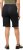 Ulla Popken Frayed Hemline Elastic Waistband Bermuda Shorts Black - Jeans & Hosen in Großen Größen – Plus Size Damenmode - 