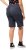 Ulla Popken Frayed Hemline Elastic Waistband Bermuda Shorts Navy - Jeans & Hosen in Großen Größen – Plus Size Damenmode - Jeans & Hosen, EU 42–70