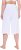 Ulla Popken Wide Leg Flared Bermuda Shorts White - Jeans & Hosen in Großen Größen – Plus Size Damenmode - 