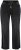 Ulla Popken Side Stripe Stretch Fit Boyfriend Jeans Black - Jeans & Hosen in Großen Größen – Plus Size Damenmode - Jeans & Hosen, EU 42–70