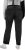 Ulla Popken Side Stripe Stretch Fit Boyfriend Jeans Black - Jeans & Hosen in Großen Größen – Plus Size Damenmode - Jeans & Hosen, EU 42–70
