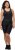 Ulla Popken Padded Cycling Zip Front Bodysuit Black - Jeans & Hosen in Großen Größen – Plus Size Damenmode - Jeans & Hosen, EU 42–70