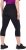 Ulla Popken Cropped High Waisted Leggings Black - Jeans & Hosen in Großen Größen – Plus Size Damenmode - 