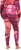 Ulla Popken Abstract Print Ski Leggings Red - Jeans & Hosen in Großen Größen – Plus Size Damenmode - Jeans & Hosen, EU 42–70