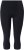 Ulla Popken Cropped Sports Leggings Black - Jeans & Hosen in Großen Größen – Plus Size Damenmode - 