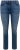 Ulla Popken Textured Stripe Sarah Slim Fit Jeans Blue - Jeans & Hosen in Großen Größen – Plus Size Damenmode - 