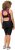 Ulla Popken Functional Padded Zip Front Cycling Leotard Black - Jeans & Hosen in Großen Größen – Plus Size Damenmode - Jeans & Hosen, EU 42–70