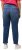 Ulla Popken Rhinestone Detail Stretch Fit Skinny Jeans Blue Denim - Jeans & Hosen in Großen Größen – Plus Size Damenmode - 
