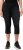 Ulla Popken Sienna Stretch Denim Capris Black - Jeans & Hosen in Großen Größen – Plus Size Damenmode - Jeans & Hosen, EU 42–70