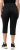 Ulla Popken Sienna Stretch Denim Capris Black - Jeans & Hosen in Großen Größen – Plus Size Damenmode - Jeans & Hosen, EU 42–70
