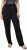 Ulla Popken Speckled Crepe Pull On Pants Black - Jeans & Hosen in Großen Größen – Plus Size Damenmode - 