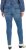 Ulla Popken Decorative Pocket Slim Stretch Jeans Blue Denim - Jeans & Hosen in Großen Größen – Plus Size Damenmode - 