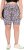 Ulla Popken Leopard Print Quick Drying Shorts Black - Jeans & Hosen in Großen Größen – Plus Size Damenmode - Jeans & Hosen, EU 42–70