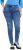 Ulla Popken Lightly Distressed Slim Leg Jeans Blue - Jeans & Hosen in Großen Größen – Plus Size Damenmode - 