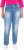 Ulla Popken Tapered Leg Lightly Distressed Jeans Blue Denim - Jeans & Hosen in Großen Größen – Plus Size Damenmode - 