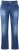 Ulla Popken Tapered Leg Lightly Distressed Jeans Denim Blue - Jeans & Hosen in Großen Größen – Plus Size Damenmode - 
