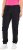 Ulla Popken Elastic Hem Stretch Fit Cargo Pants Black - Jeans & Hosen in Großen Größen – Plus Size Damenmode - 
