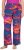 Ulla Popken Abstract Sunset Elastic Waist Palazzo Pants Orange - Jeans & Hosen in Großen Größen – Plus Size Damenmode - Jeans & Hosen, EU 42–70