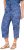 Ulla Popken Italy Print Elastic Waist Culottes Blue - Jeans & Hosen in Großen Größen – Plus Size Damenmode - Jeans & Hosen, EU 42–70
