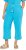 Ulla Popken Muslin Elastic Waist Culottes Blue - Jeans & Hosen in Großen Größen – Plus Size Damenmode - Jeans & Hosen, EU 42–70